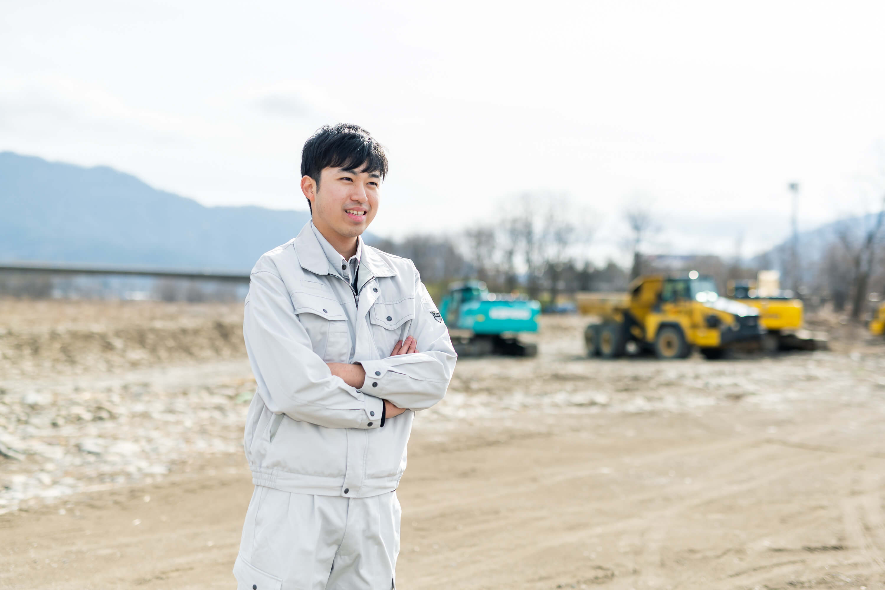 青木良輔 仲間を知る 採用情報 公益財団法人 長野県建設技術センター